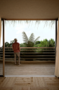 Magic Breeze Landscape / Facade Design : The project describes a landscape design and facade design for a residential development in Hyderabad / India and introduces a green and ecological design for the city. It combines traditional Indian elements like 