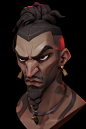 Stylized male character practice