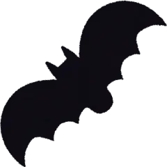 蝙蝠鬼怪 幽灵 城堡万圣节 图标 标志 卡通 插画 免扣 素材 手绘 pnghalloween_mark16_koumori