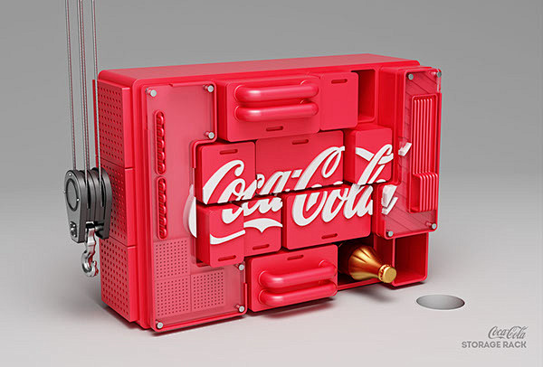 Coke Storage Rack : ...