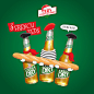 Tooheys Extra Dry 12 Days of Christmas : Illustrations I recently did for Tooheys Extra Dry's 12 Days of Christmas.