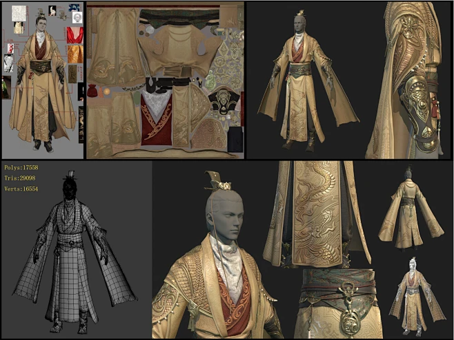 JOSS PAPER 3D(立体)关帝袍