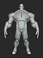 Infinity Hulk Character Anatomy Blockout