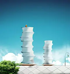 地产广告 房地产广告 广告 报纸广告 广告设计 房地产 l蓝天 白云灯笼 孔明灯 鹦鹉 围墙 路灯 简洁 大气 创意 广告语 平面广告 PSD分层素材 源文件 136DPI PSD 300DPI