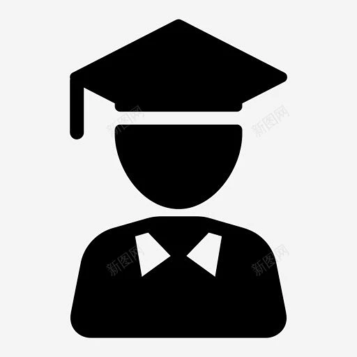 学生大学学位 图标 标识 标志 UI图标 设计图片 免费下载 页面网页 平面电商 创意素材-花瓣网