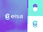 Elsa - Branding design mark identity branding app illustration logo icon