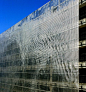 Shimmering Art Makes a Parking Garage Disappear | Co.Design: business + innovation + design: 