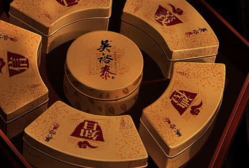 中国元素在设计中应用：茶叶作品(3)-中...