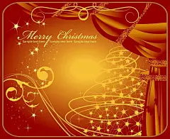 流动线条抽象圣诞树圣诞节素材christmas|merry|节日素材|幕帘|平安夜|圣诞|圣诞节|圣诞夜|矢量素材|圣诞节PSD素材|圣诞节设计素材|名片小素材|圣诞节小盒子背景素材
