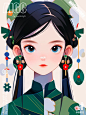 少女头像｜民族风女孩