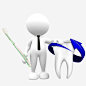 3D小人与牙齿png免抠素材_新图网 https://ixintu.com 3D小人与牙齿 牙痛 牙龈出血卡通图 牙医医生 牙齿疼痛 牙齿病菌 牙齿治疗