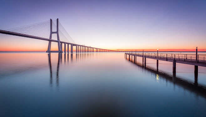 Vasco da Gama Bridge...