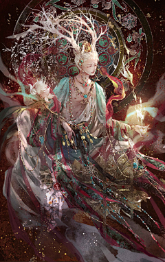 清韵是只鸽子采集到参考画风