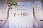 若曼婚礼策划-西安天朗森柏大酒店 水彩粉色系婚礼-真实婚礼案例-若曼婚礼策划作品-喜结网