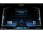 BEV motormeter-Normal design ui car hmi