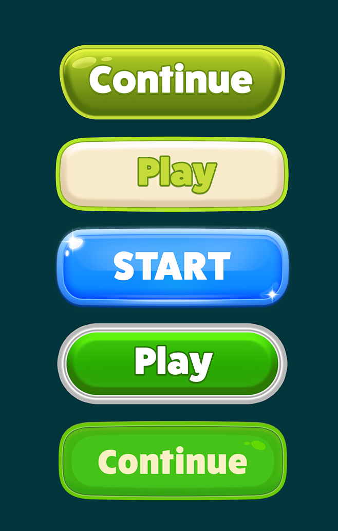 Game Button Design