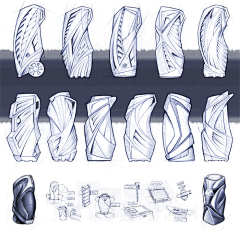 乐杰-采集到工业设计手绘