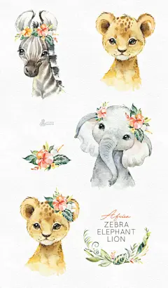 手账素材 • 水彩插画 - 堆糖，美图壁纸兴趣社区