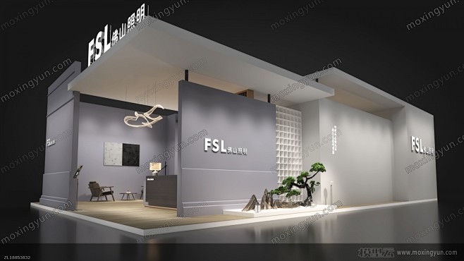 佛山照明展览展示展台模型展览模型