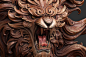 Wood Lion, Ryan L : Wood Lion by Ryan L on ArtStation.