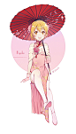 中国风   REBORN Pixiv 画师：Ekita玄