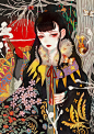 插画师-芜意华丽黑暗黑