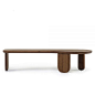 KIM NESTING TABLE BENCH LONG by LUCA NICHETTO