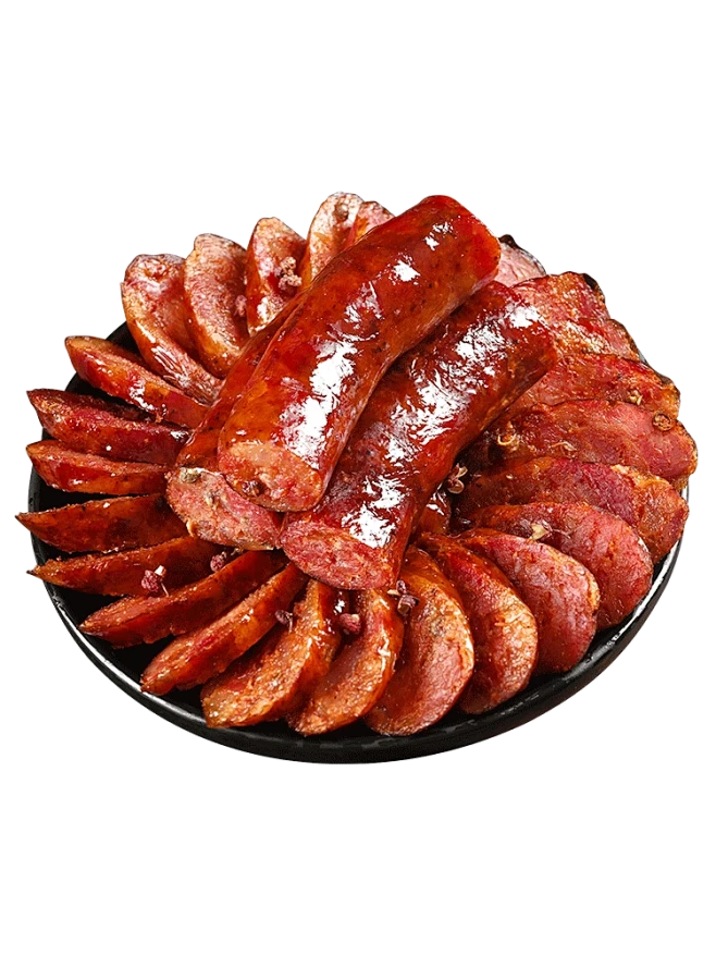 蜀腊人家巴蜀麻辣香肠500g 四川特产正...