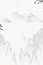 意境水墨中国风设计背景图