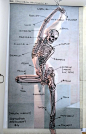 2015 Figure Drawing - Citrus College * SKELETAL Overlay, Picture #4 Sketchbook Assignment: Find a photo, attach to sketchbook, and add 4 overlays on hinged tracing paper: - Construction Lines (with equations) - Block Form Renderings  - Muscle Group (I did