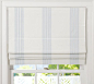 Riviera Stripe Cordless Roman Shade