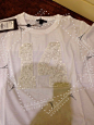 【皇冠法代】Louis Vuitton/LV 14走秀款 白色圆领短袖上衣/T恤-淘宝网