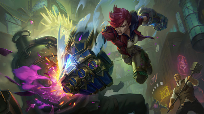 vi-arcane-v2-lol-lor-4k-wallpaper-uhdpaper