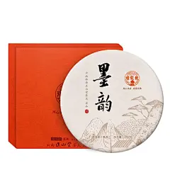 璞龙号墨韵普洱茶熟茶叶茶饼357g冰岛古树大叶种普洱茶云南临沧-tmall.com天猫