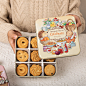 曲奇饼干包装盒 邦尼兔方形铁罐空盒可爱盒子烘焙包装饼干盒-淘宝网