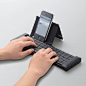 laughingsquid:

TK-FBP049E, A Portable & Collapsible Smartphone Keyboard by Elecom
