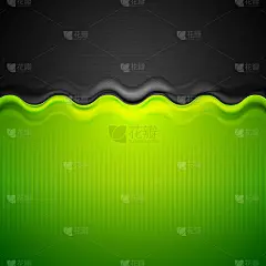 抽象企业明亮背景与波浪