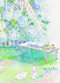 @插画师小黑牙爱画画 的个人主页 - 微博