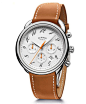 【爱马仕(HERMES) 全新Arceau Bridon Chronograph 计时码表】Arceau Bridon Chronograph计时腕表搭载自动上链计时机芯，轻易捕捉马背上驰骋时光。中央秒针在表盘上稳健回掠，在较运动型的型号上选用橙色指针，在较经典的型号上则回归蓝钢或精钢本色，指针与时分针和谐一致。@北坤人素材