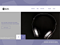 Spotify的重新设计UI / UXUI设计作品网页设计官网介绍页首页素材资源模板下载