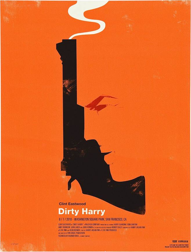 肮脏的哈里 Dirty Harry 海报