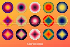 40款潮流多彩创意3D立体油漆颜料涂鸦绘画流体艺术ps笔刷插件素材下载_颜格视觉