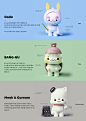 This contains an image of TALKER FRIENDSGYEONGBUK CHARACTERS