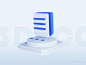 3D-icon by mengliuflying on Dribbble
