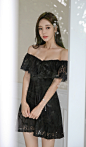 ▼SonYoonJoo▲190827图片_TN更新(幽深夜暝冷调芦苇絮叶花边裙)_看图_孙允珠吧_百度贴吧