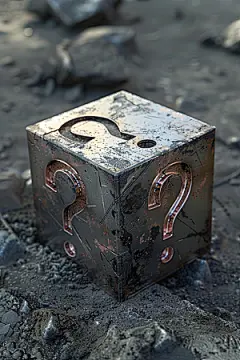 问号盲盒礼物马里奥模型