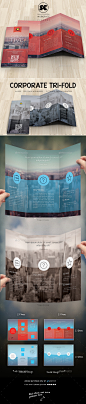 Creative Corporate Tri-Fold - Corporate Brochures