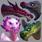 Dragon heads / 047 + process