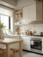 L型厨房收纳｜小空间也可以整洁美观