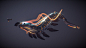 WIP - Mech Animal Challenge - Smog Scrubber - 3D model by William Domeyer (@WilliamDomeyer) [a4d87db] : Since the rules werent specific about it being a real animal, I wanted to combine few different creatures such as the leopard rays, Mantis Shrimp and w